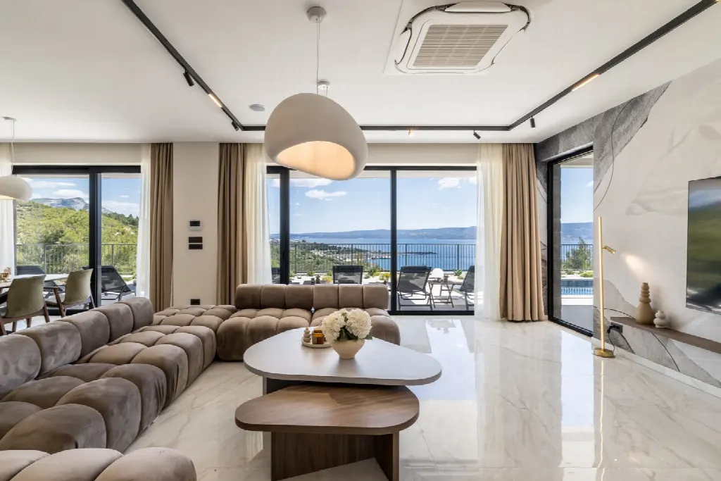 Split, Split – Moderne Villa mit Meerblick, 4 Schlafzimmer