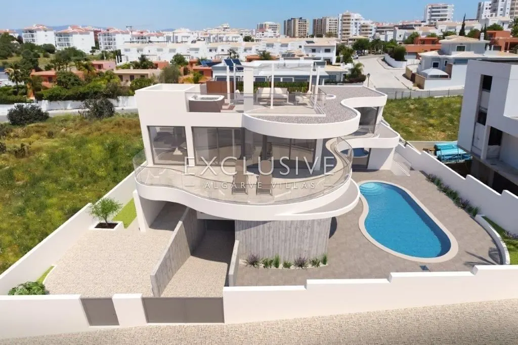 Lagos, Algarve – Moderne Villa nahe Porto de Mós, 4 Schlafzimmer