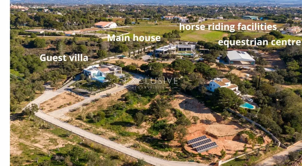 Lagoa, Algarve – Reitanwesen mit zwei Villen, 7 Schlafzimmer
