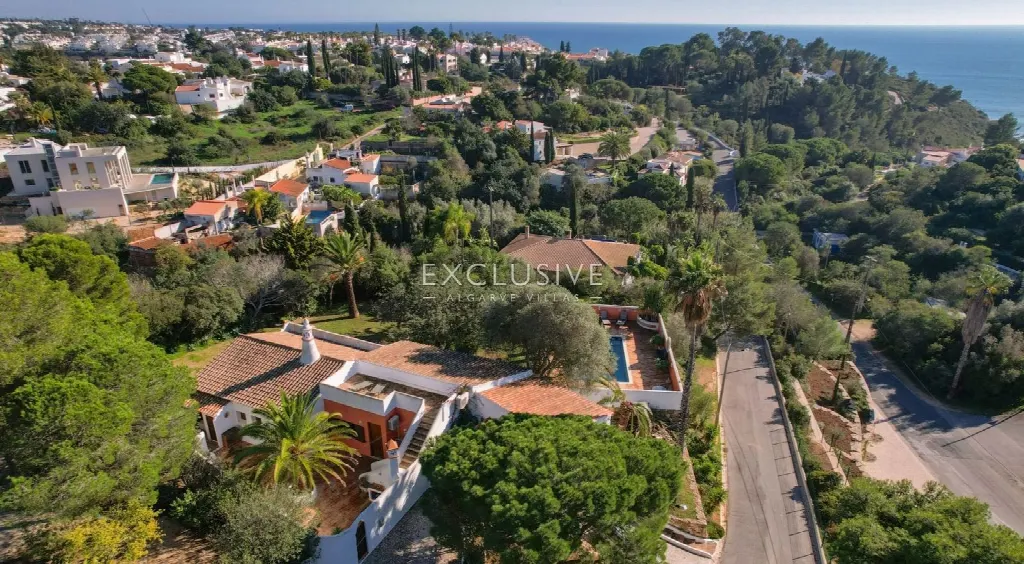 Lagoa, Algarve – Rustikale Villa mit Meerblick, 3 Schlafzimmer