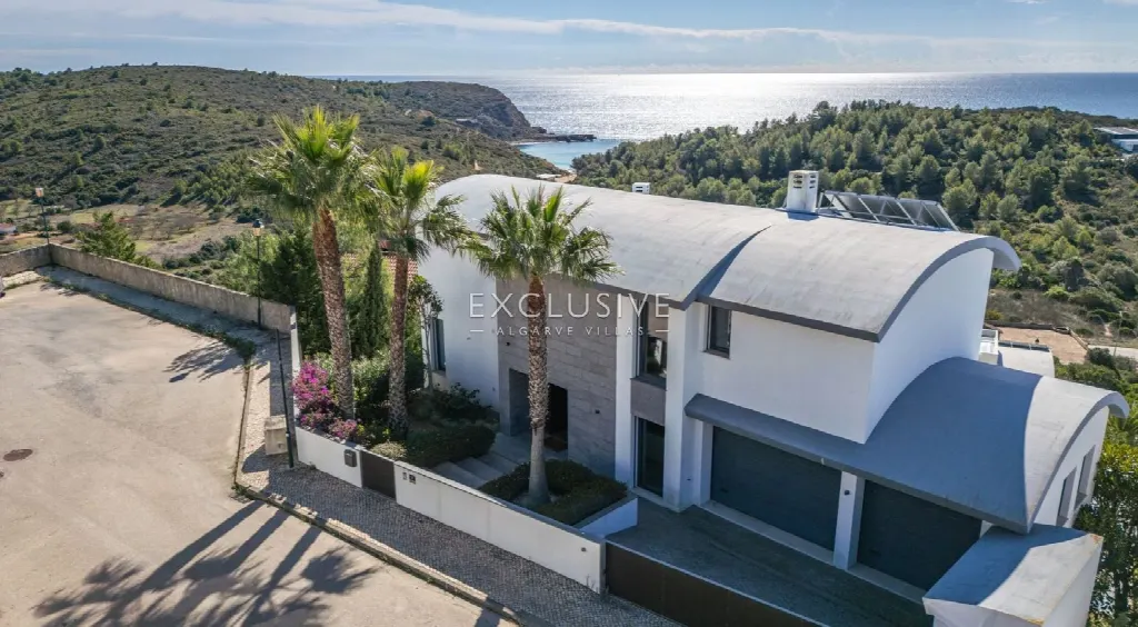 Lagos, Algarve – Meerblickvilla mit Pool, 5 Schlafzimmer