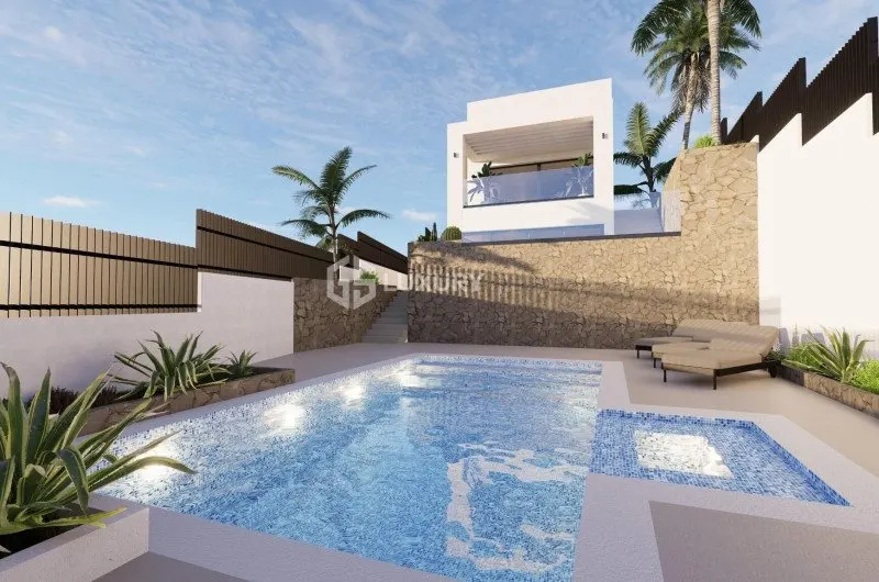 Adeje, Teneriffa – Villenprojekt mit Pool und 4 Schlafzimmern