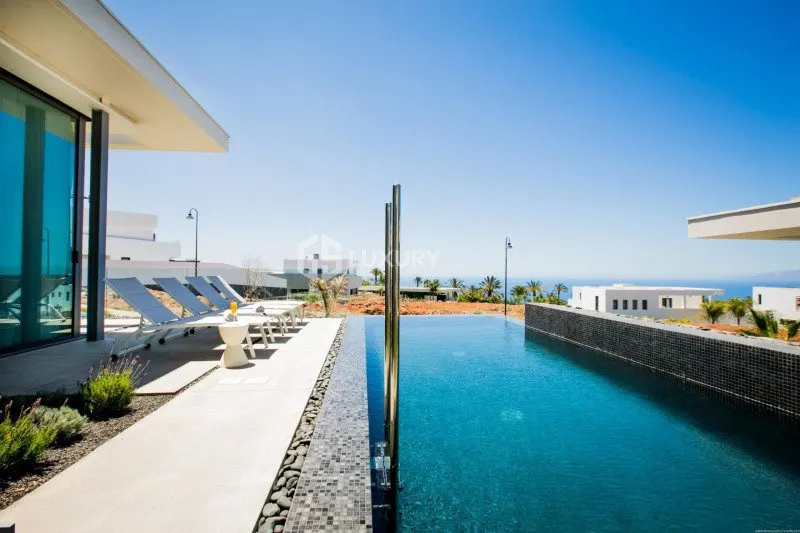 Guía de Isora, Teneriffa – Meerblick-Villa mit Pool, 3 Schlafzimmer