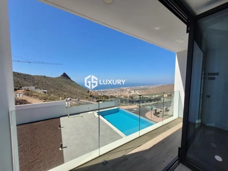 Adeje, Teneriffa – Meerblick-Villa mit Pool, 4 Schlafzimmer