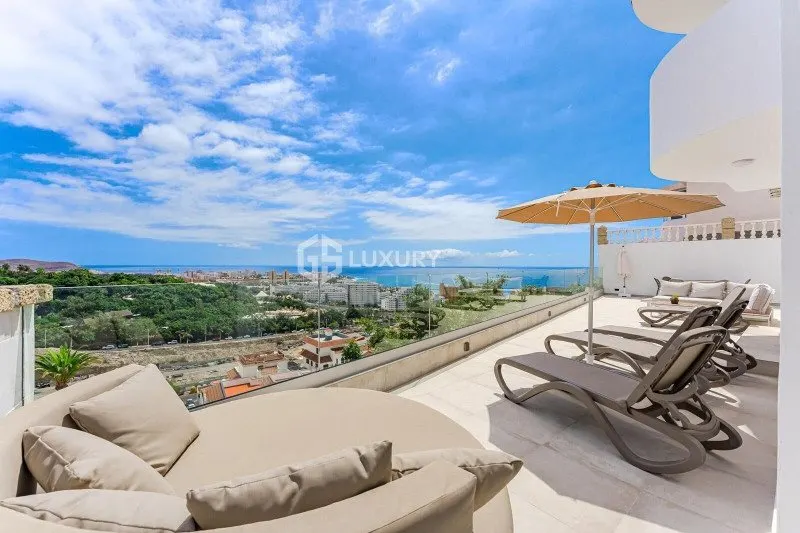 Adeje, Teneriffa – Designvilla mit Meerblick, 5 Schlafzimmer