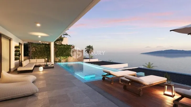 Adeje, Tenerife – Designvilla mit Meerblick, 3 Schlafzimmer