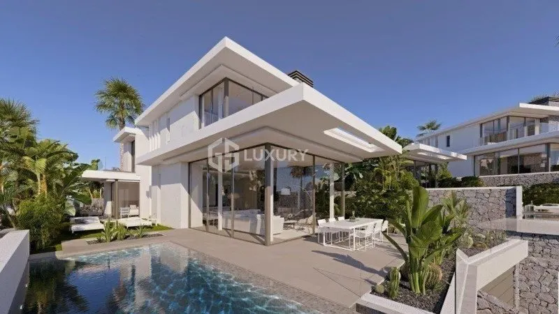Guía de Isora, Teneriffa – Moderne Villa mit Meerblick, 3 Schlafzimmer
