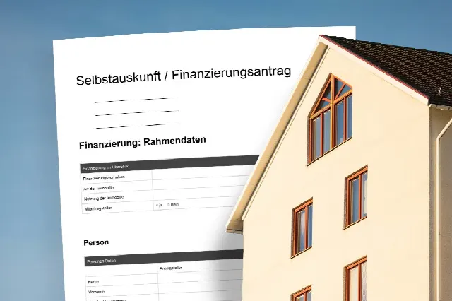 Selbstauskunft erklärt: Finanzierung bei der Bank für Haus & Wohnung