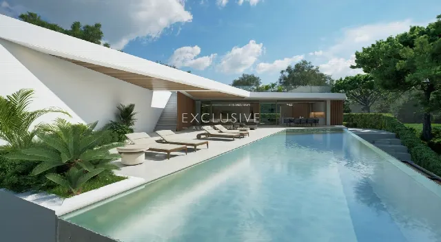 Architektur-Villa mit Dachpool, 5 Schlafzimmer