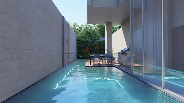 Townhouse mit Pool und 3 Schlafzimmern