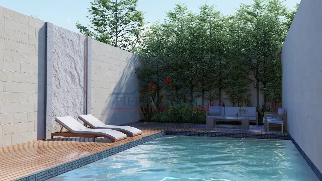 Townhouse, 3 Schlafzimmer, Pool, Fünffachgarage
