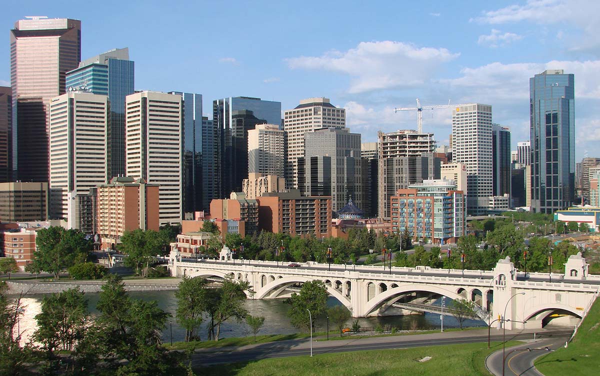 Calgary Skyline Downtown