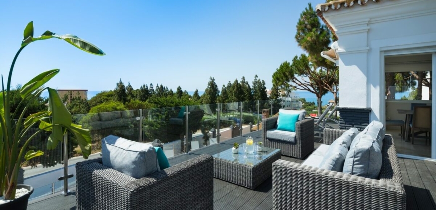 Marbella, Spanien – Villa mit exklusiven Panoramablick in La Cala de Mijas