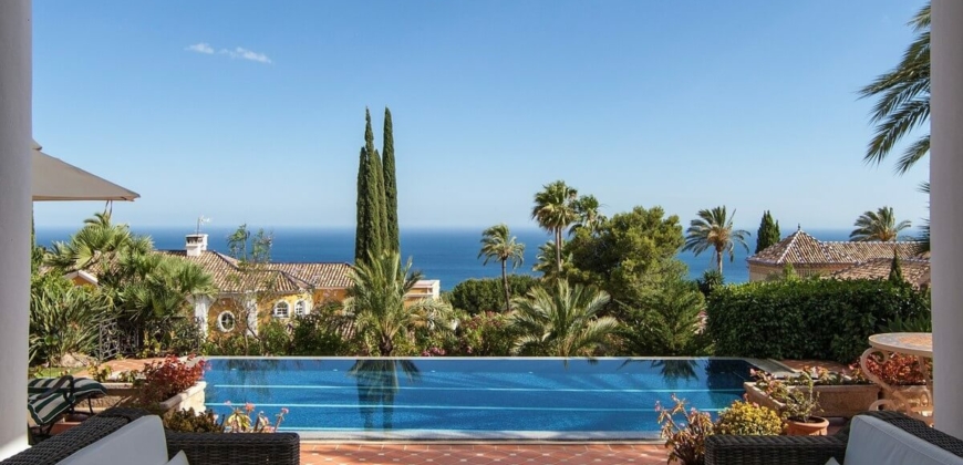 Marbella, Spanien – Eindrucksvolle Villa mit Pool in Sierra Blanca