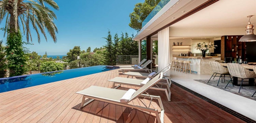 Ibiza, Spanien – Villa in Cap Martinet mit Vermietungslizenz