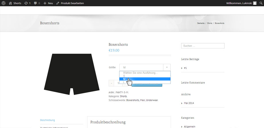 WooCommerce Anleitung - Einfache & variable Produkte