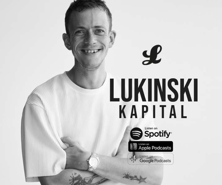 Lukinski Podcast Cover: Finanzen, Steuern, Firma gründen und Marketing